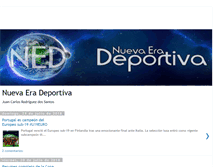 Tablet Screenshot of nuevaeradeportiva.com